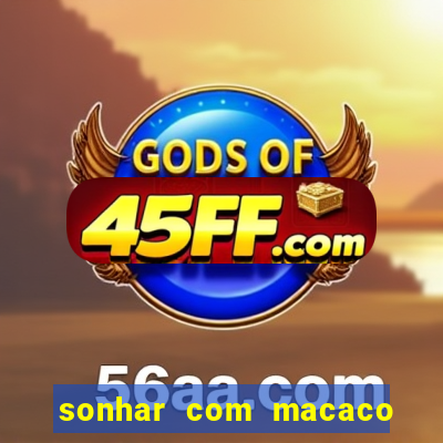 sonhar com macaco o que significa